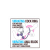 Anal Adventures Platinum - Anal Beads with Vibrating Cockring - 3 - notaboo.es