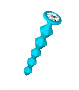 Anal bead with crystal Emotions Buddy Turquoise - notaboo.es