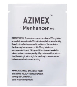 Comprimido AZIMEX negro 2 comprimidos - notaboo.es
