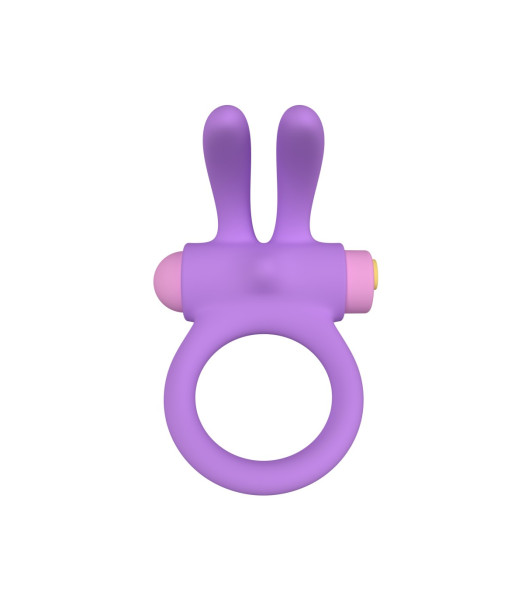 ANILLO VIBRADOR RINY C/ MANDO SILICONA LILA USB - 1 - notaboo.es