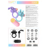 ANILLO VIBRADOR RINY C/ MANDO SILICONA LILA USB - 2 - notaboo.es