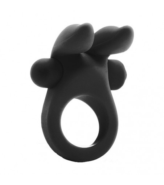 ANILLO VIBRADOR BUNNY NEGRO - notaboo.es