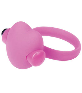 HEART BEAT PINK COCK RING - notaboo.es