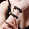 Leather Thin UPKO Bracelets Black - 8 - notaboo.es