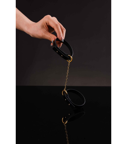 Leather Thin UPKO Bracelets Black - 4 - notaboo.es