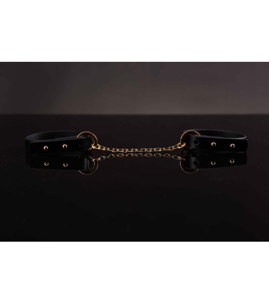 Leather Thin UPKO Bracelets Black - 6 - notaboo.es