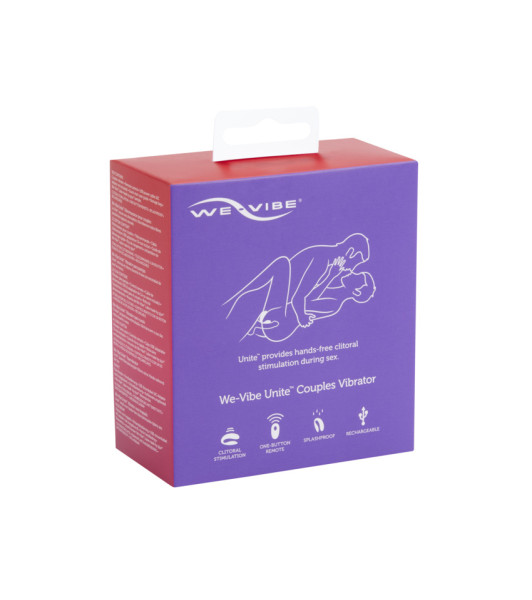 Vibrator for couples WE-VIBE UNITE 2.0, purple, 7.6 x 3.2 cm - 15 - notaboo.es