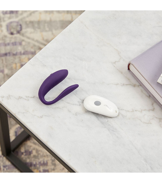 Vibrator for couples WE-VIBE UNITE 2.0, purple, 7.6 x 3.2 cm - 25 - notaboo.es
