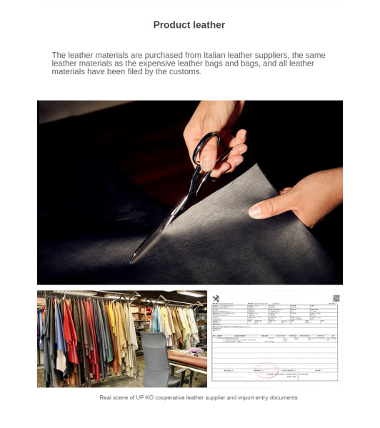 Luxury Italian Leather UPKO Bondage Tools Set with Case - Black - 23 - notaboo.es