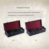 Luxury Italian Leather UPKO Bondage Tools Set with Case - Black - 22 - notaboo.es