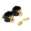 Luxury Italian Leather UPKO Bondage Tools Set with Case - Black - 8 - notaboo.es