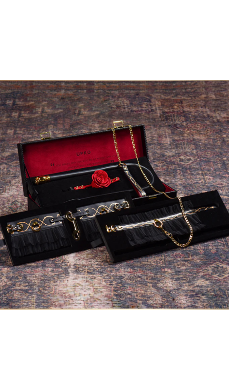 <p>ZALO & UPKO Doll Designer Collection Luxurious & Romantic Bondage Play Kit<br></p>