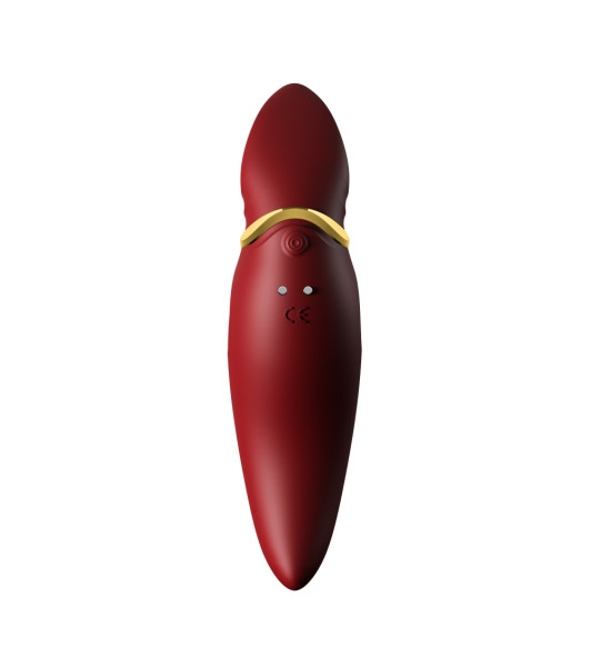 Zalo - Hero Clitoral Pulsewave Vibrator Wine Red - 4 - notaboo.es