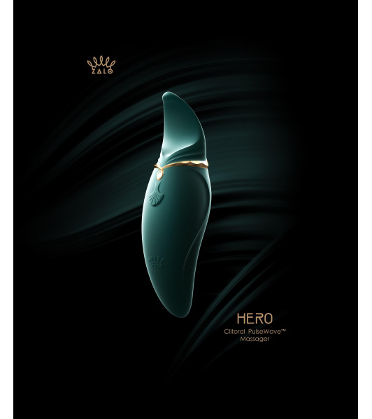 Zalo - Hero Clitoral Pulsewave Vibrator jewel green - 14 - notaboo.es