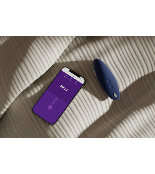 Vacuum vibrator We-Vibe MELT Midnight Blue - 26 - notaboo.es