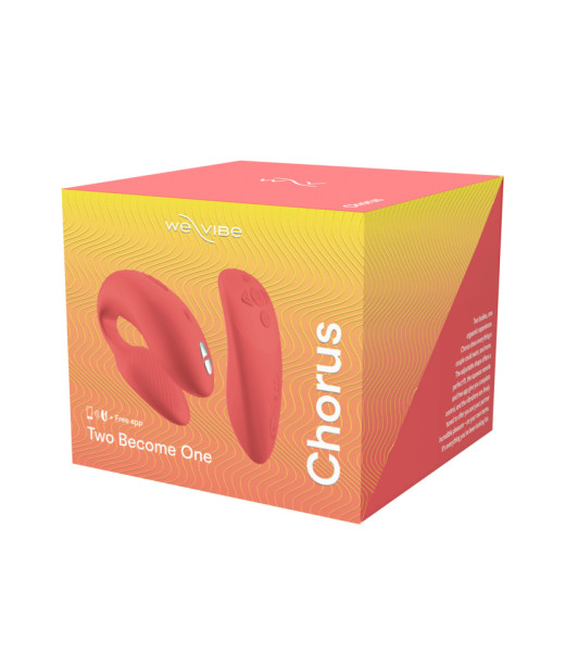 Couples Vibrator We-Vibe Chorus Crave Coral  NEW - 19 - notaboo.es