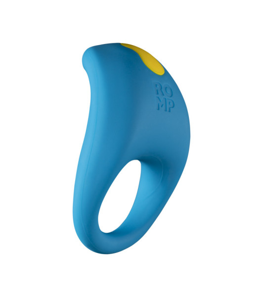 Romp Juke Erection Ring with Vibration, Blue - 10 - notaboo.es