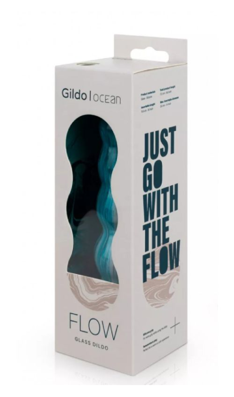 <p>Gildo Ocean Flow Glass Dildo Blue 17 x 4 cm by Easytoys<br></p>