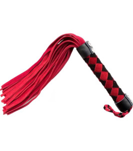 Leather Flogger M Red - notaboo.es