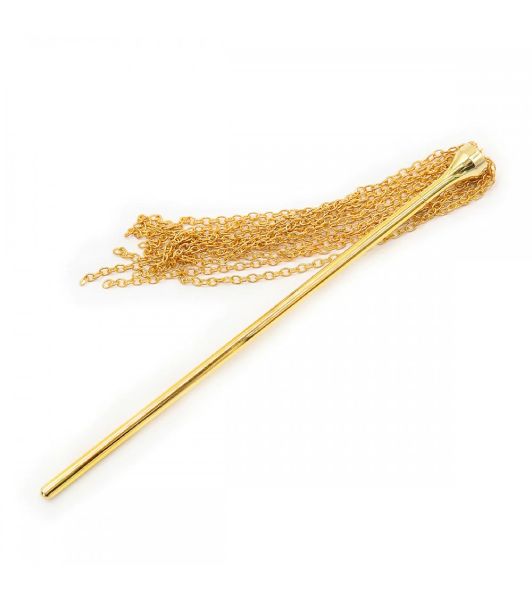 Golden Metallic Whip - notaboo.es