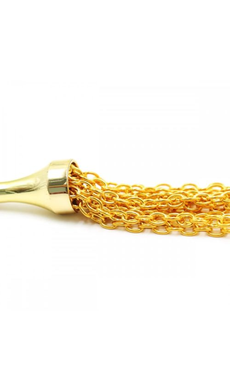 <p>Golden Metallic Whip<br></p>