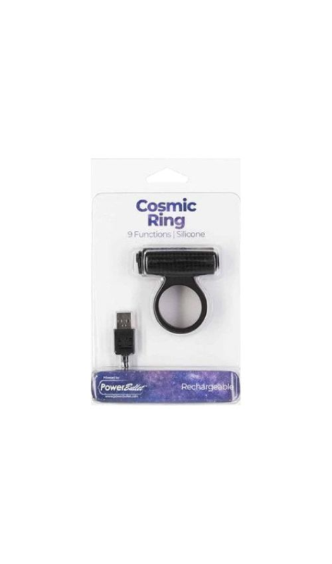 <p>Cosmic Cock Ring Black<br></p>