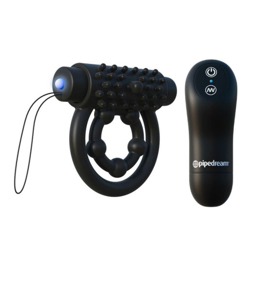 Vibrating Erection Ring Black by Pipedream - 5 - notaboo.es