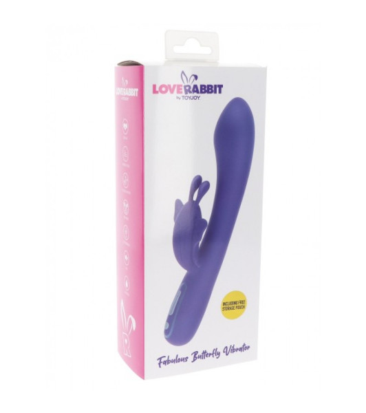 ToyJoy Love Rabbit Fabulous Butterfly Vibrator - 1 - notaboo.es