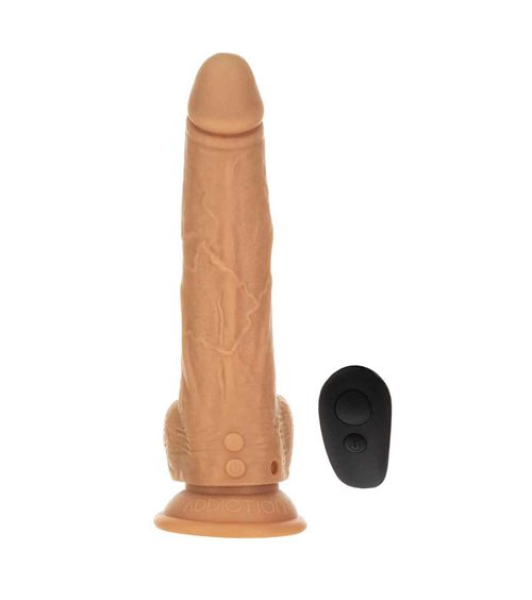 Naked Addiction - Thrusting Dong with Remote 23 cm Caramel - 1 - notaboo.es