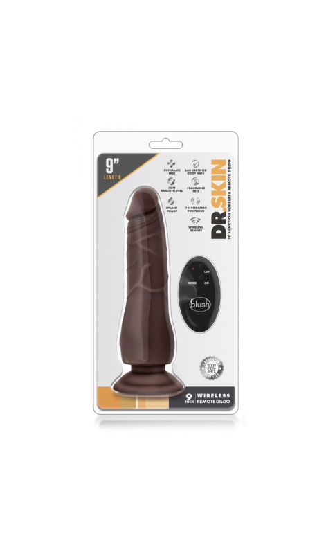 <p>Vibrator realistic with suction cup Blush<br></p>