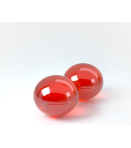Crushious massage oil balls with strawberry and chocolate flavor and aroma, 2 pcs - notaboo.es