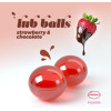 Crushious massage oil balls with strawberry and chocolate flavor and aroma, 2 pcs - 2 - notaboo.es