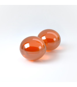 Crushious massage oil balls, with pepper extract, 2 pcs - notaboo.es
