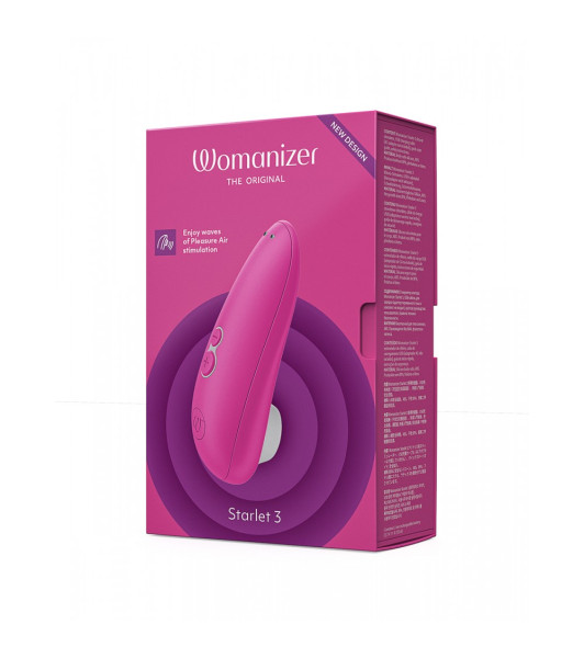 Non-contact clitoris stimulator Starlet 3 Womanizer, pink - 10 - notaboo.es