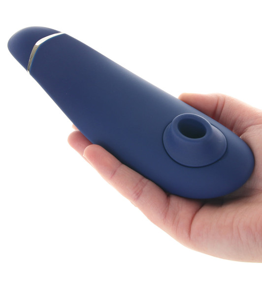 Estimulador de clítoris sin contacto Womanizer Premium 2, azul - 6 - notaboo.es