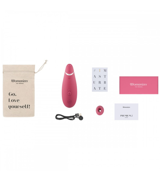 Estimulador de clítoris sin contacto Womanizer Premium 2, rosa - 11 - notaboo.es