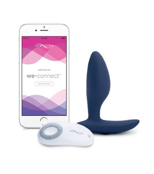 Ditto Remote Control Anal Plug by We-Vibe Blue, 8.8 x 3.2 cm - 5 - notaboo.es