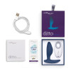 Ditto Remote Control Anal Plug by We-Vibe Blue, 8.8 x 3.2 cm - 8 - notaboo.es