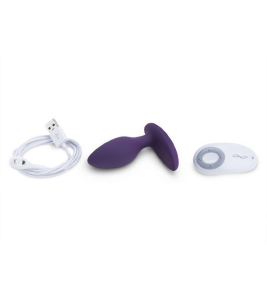 Plug anal con control remoto Ditto de We-Vibe, violeta, 8,8 x 3,2 cm - 5 - notaboo.es