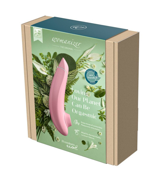 Vacuum clitoral stimulator Womanizer Premium ECO Pink - 1 - notaboo.es