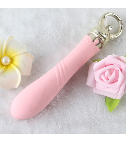 G-spot vibrator Zalo Courage, heated, pink, 20.5 x 3 cm - 9 - notaboo.es