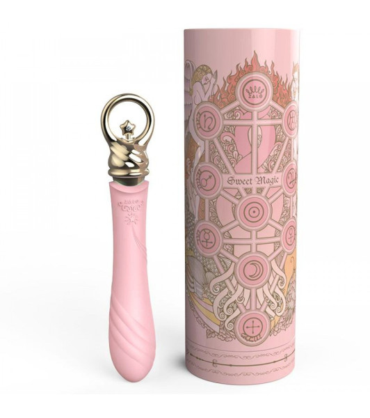 G-spot vibrator Zalo Courage, heated, pink, 20.5 x 3 cm - 3 - notaboo.es