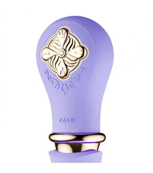 G-spot vibrator Zalo Desire, with heating function, purple, 23 x 3 cm - 3 - notaboo.es