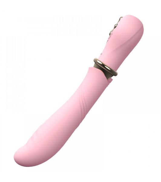 G-spot vibrator Zalo Desire, with heating function, pink, 23 x 3 cm - 10 - notaboo.es