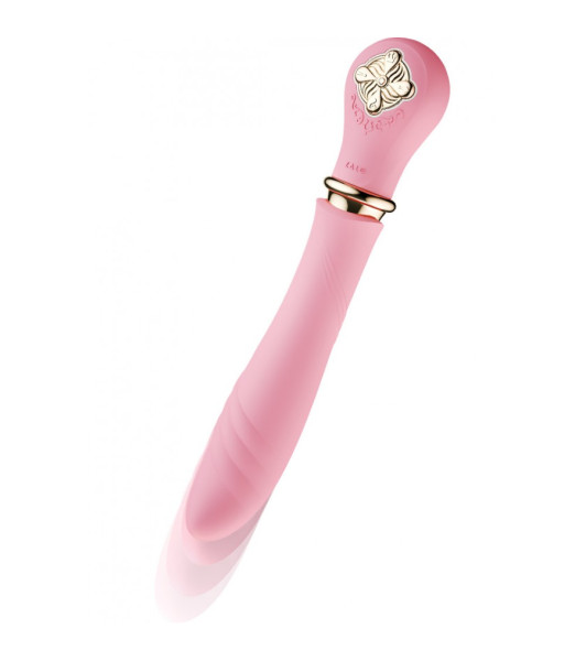 G-spot vibrator Zalo Desire, with heating function, pink, 23 x 3 cm - 18 - notaboo.es