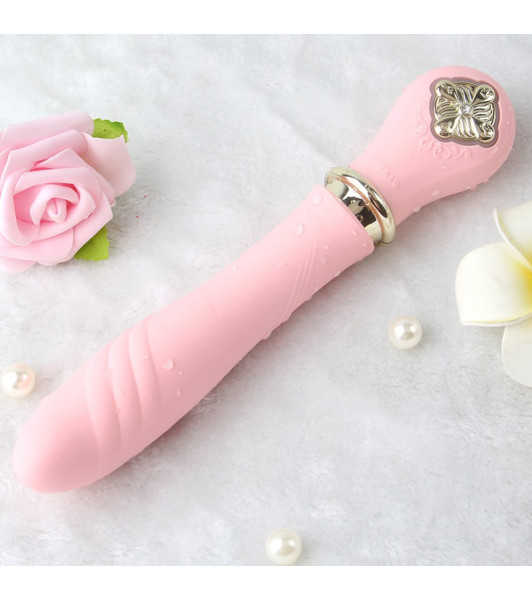 G-spot vibrator Zalo Desire, with heating function, pink, 23 x 3 cm - 13 - notaboo.es