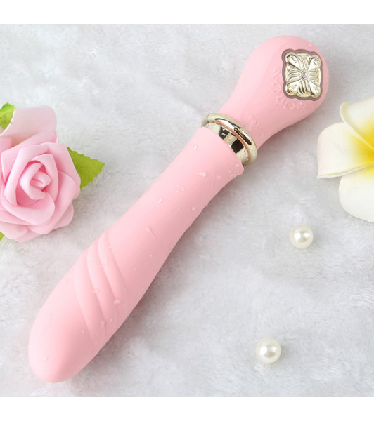 G-spot vibrator Zalo Desire, with heating function, pink, 23 x 3 cm - 12 - notaboo.es