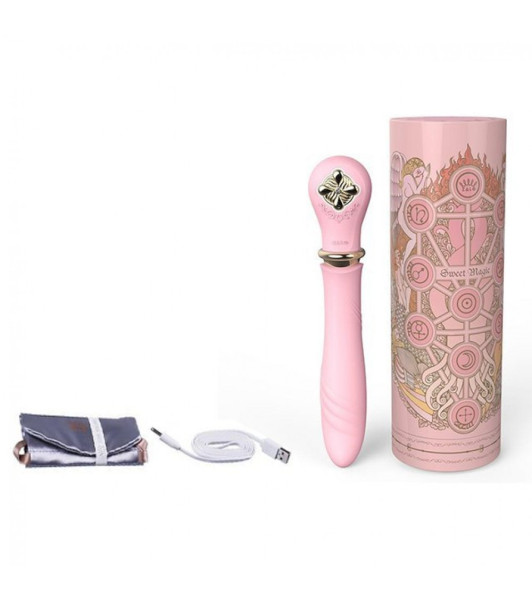 G-spot vibrator Zalo Desire, with heating function, pink, 23 x 3 cm - 14 - notaboo.es