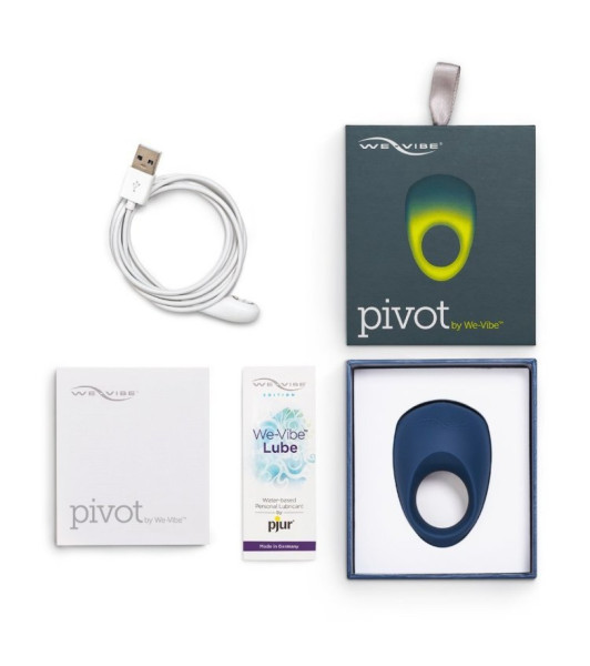We-Vibe Pivot anillo vibrador para la erección, azul, 7,1 x 2,9 cm - 5 - notaboo.es