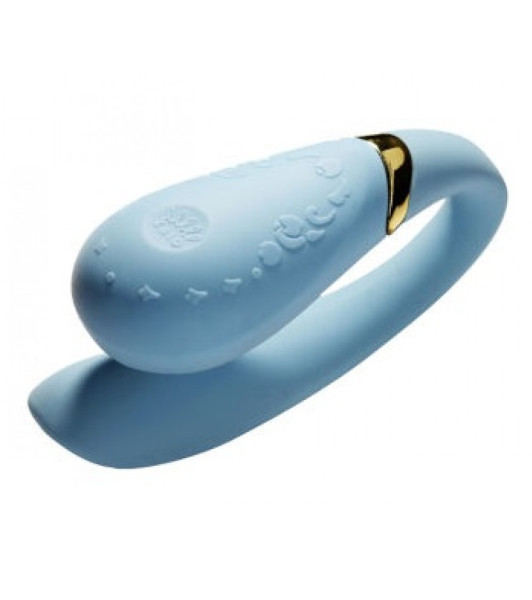 Fanfan couple vibrator by Zalo, with remote control, blue - 10 - notaboo.es